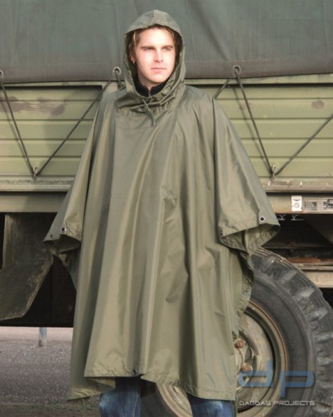 PONCHO RIPSTOP OLIV VPE 2