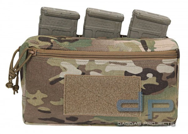 WARRIOR ELITE OPS TRIPLE SNAP MAG WITH UTILITY POUCH MULTICAM
