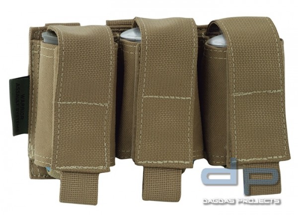 Warrior Triple 40mm Pouch Coyote