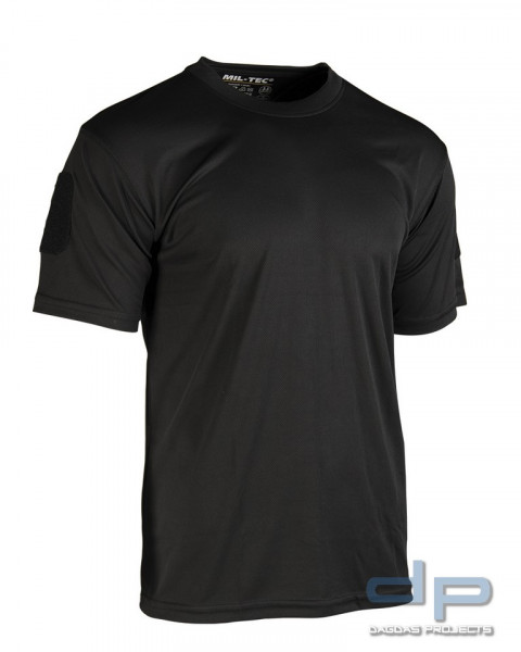 TACTICAL QUICK DRY T-SHIRT SCHWARZ VPE 3