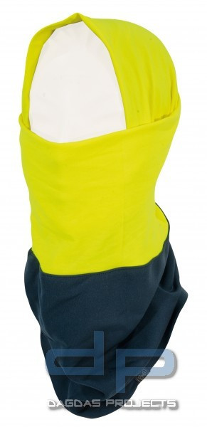 BUFF WINDPROOF TUBULAR SOLID YELLOW FLUOR MULTIFUNKTIONSTUCH