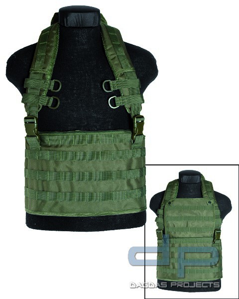 CHEST RIGG MOLLE EXPANDABLE OLIV