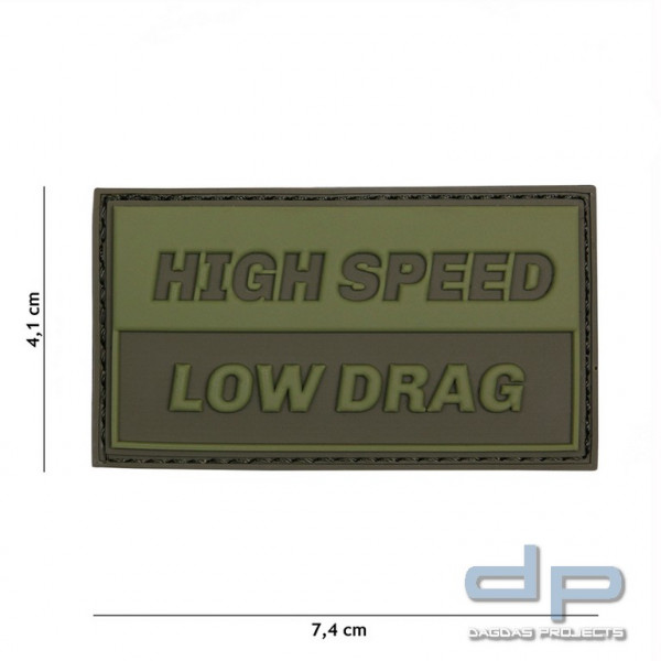 Emblem 3D PVC High Speed grün