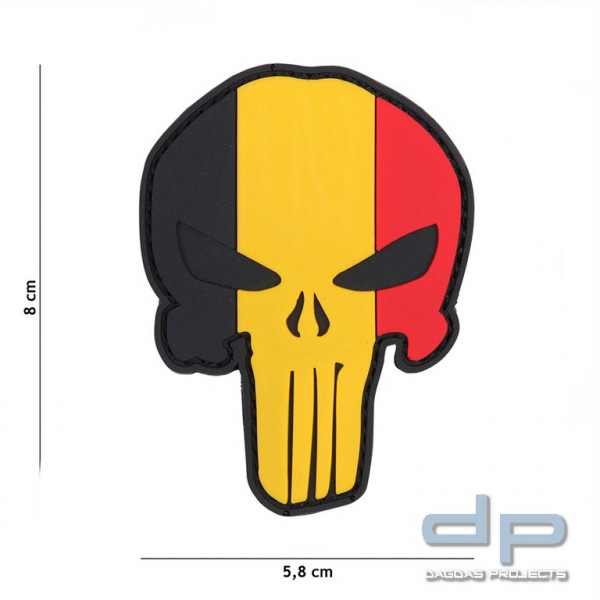 Emblem 3D PVC Punisher Belgien