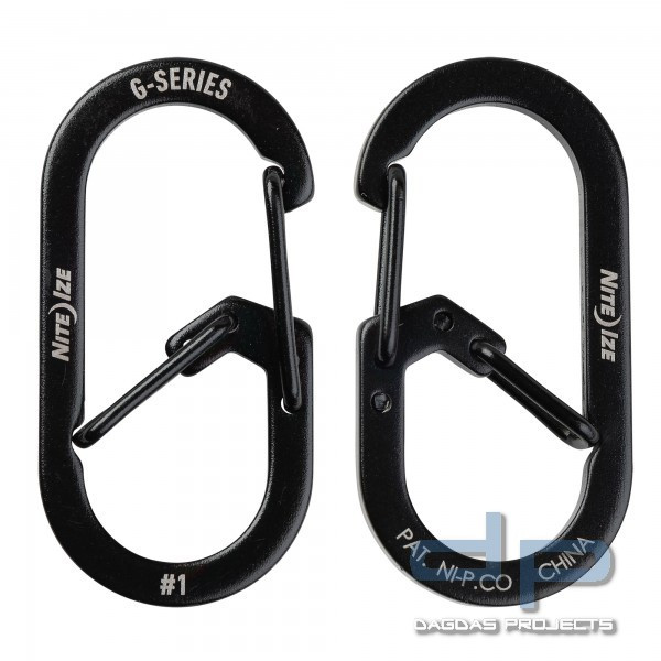 NITE IZE G-SERIES S-BINER KARABINER EDELSTAHL IN VERSCHIEDENEN FARBEN