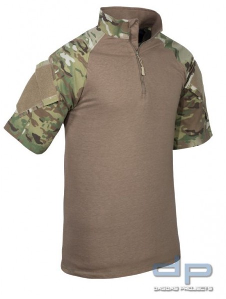 TRU-Spec 1/4 Zip Combat Shirt Kurzarm Multicam