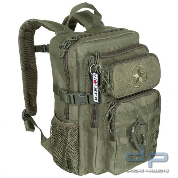 US Rucksack, Assault, &quot;Youngster&quot;, oliv