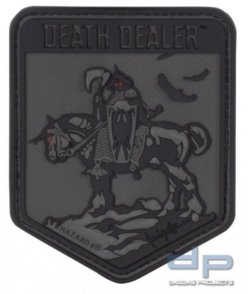 Hazard 4 Rubber Patch DEATH DEALER verschiedene Farben