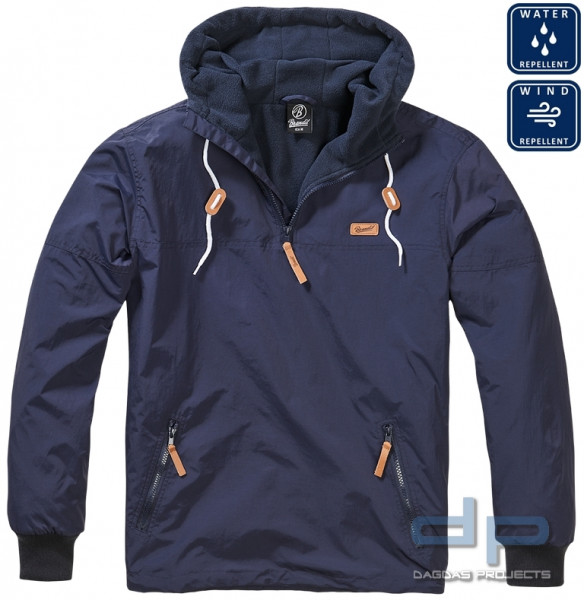 Brandit Luke Windbreaker in Navy