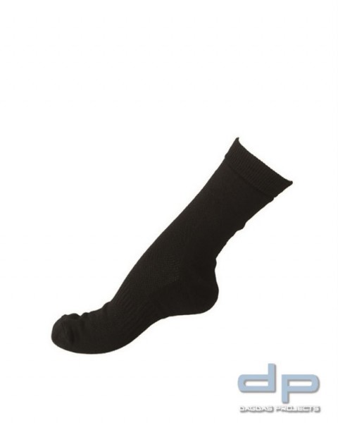 SOCKE COOLMAX® SCHWARZ Gr. 44/45