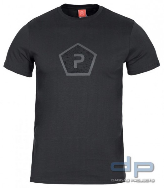 Pentagon T-Shirt Shape in verschiedenen Farben