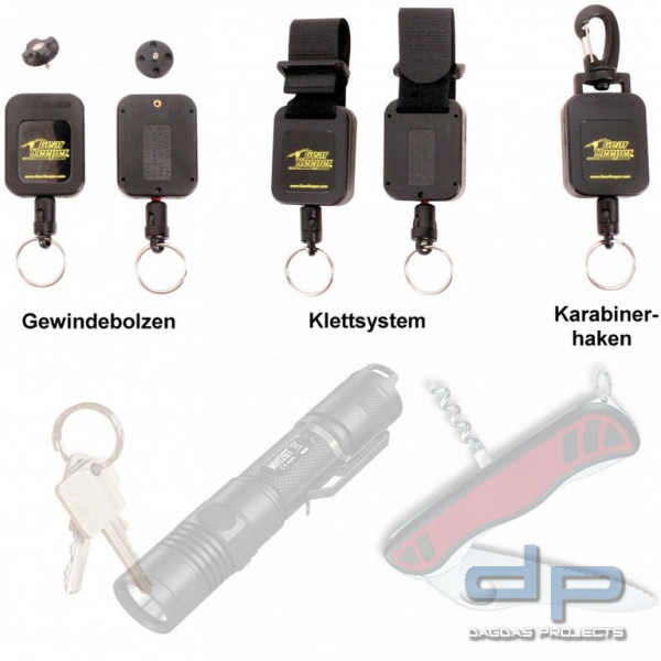 GearKeeper® RT4 Zubehör 0,25 kg, Spectraschnur, QC-1 kleiner Schnellverschluss