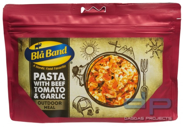 Blå Band Outdoor Meal - Pasta mit Rindfleisch