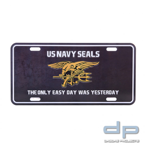 Nummernschild US Navy Seals
