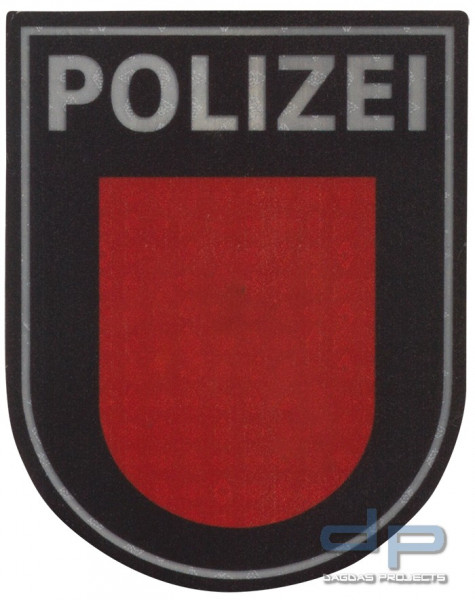 Ärmelabzeichen Polizei Niedersachsen Reflektierend