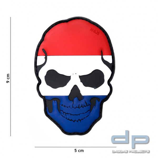 Emblem 3D PVC Skull Niederlande