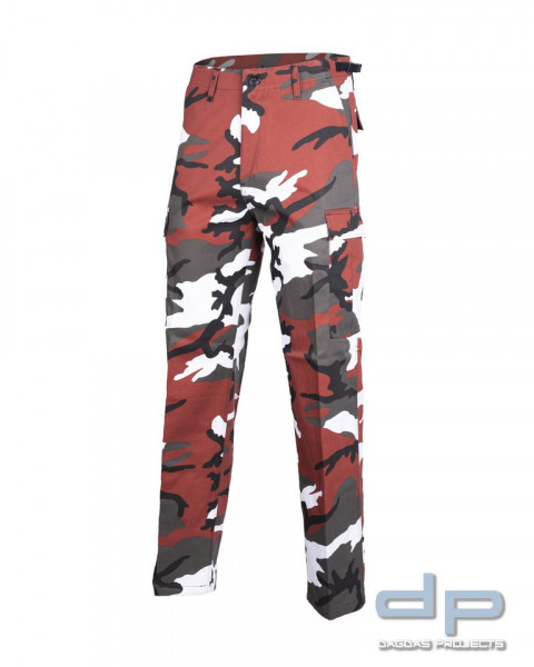 US RANGER HOSE TYP BDU RED CAMO VPE 2