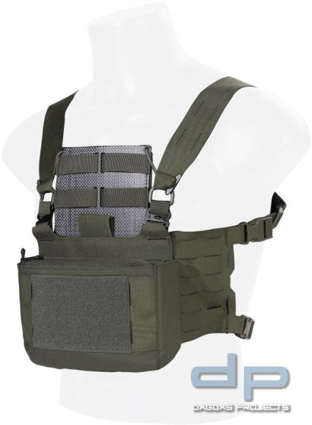 Emerson Gear Chest Rig Set 1 in Ranger Green