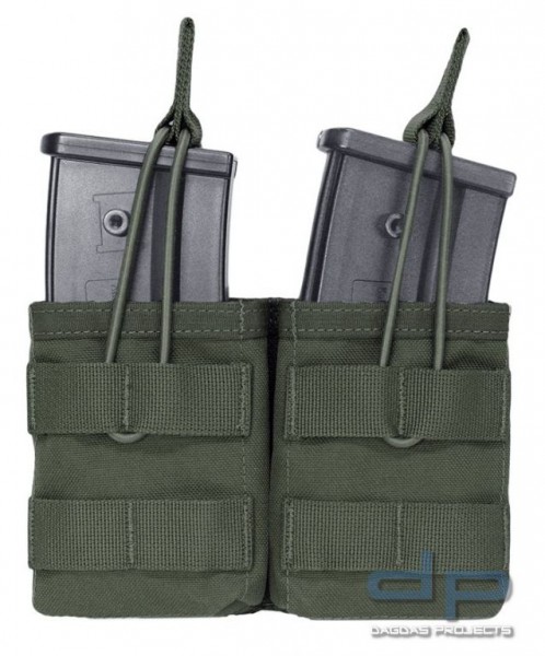 Warrior Double Open Mag Pouch G36 Oliv