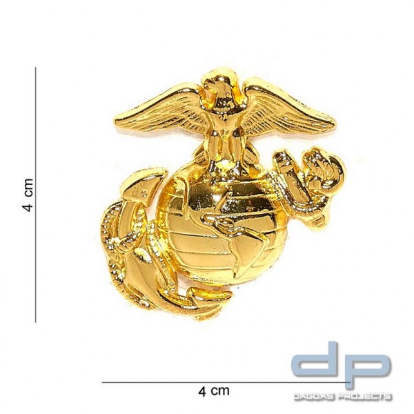 Emblem USMC Gold 1 Stck.