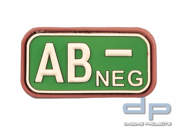 3D Blutgruppenpatch Multicam AB neg -