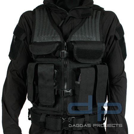 Blackhawk Omega Elite Tactical Vest #1 in Schwarz
