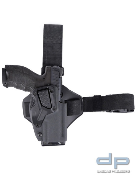 BIANCHI® 1004MP Taktisches Oberschenkelholster, Kunststoff, schwarz