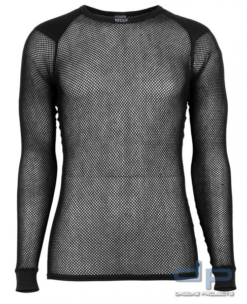 BRYNJE SUPER THERMO SHIRT MIT SCHULTEREINLAGE in schwarz, Größe: M