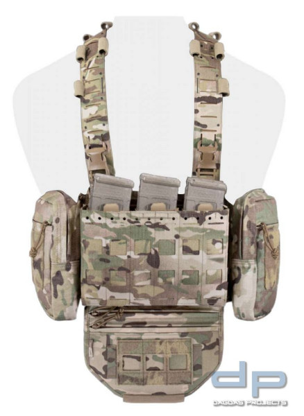 Warrior Assault - MCR MK1 Typ 1 Delta Chest Rig (Laser Cut) Multicam