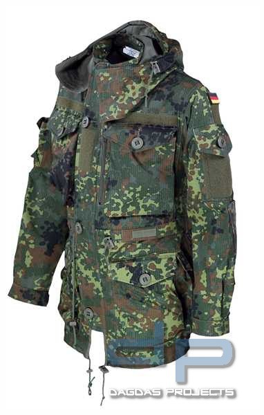 KSK Einsatzkampfjacke Ripstop Flecktarn