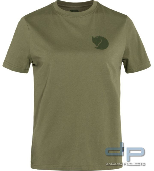 Fjällräven - Fox Boxy Logo Tee W (Frauen T-Shirt) in verschiedenen Farben
