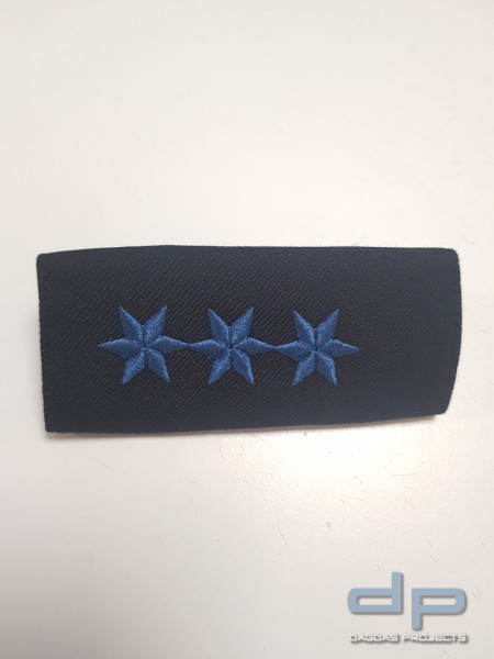 Polizeiobermeister/in - Schulterklappen mit Schlaufe - blau