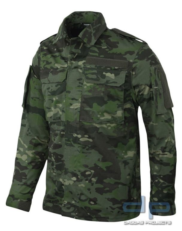 Leo K/öhler BW KSK Feldbluse W/üstentarndruck Original