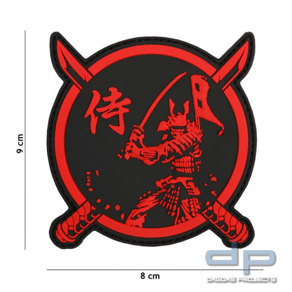 Patch 3D PVC Samurai Warrior