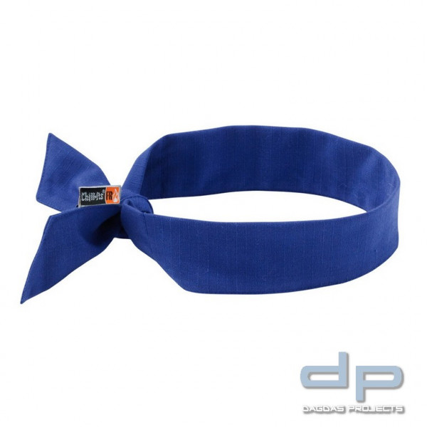 Ergodyne Kühlstirnband, Bandana, Chill-Its 6700FR in blau und lemon