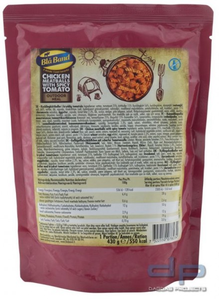 Bla Band Outdoor Meal Wet Pouch - Chicken Meatballs