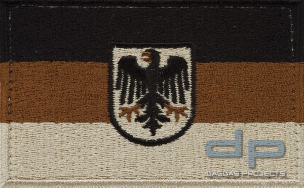 BW Hoheitsabzeichen Adler Sand mit Klettband Groß