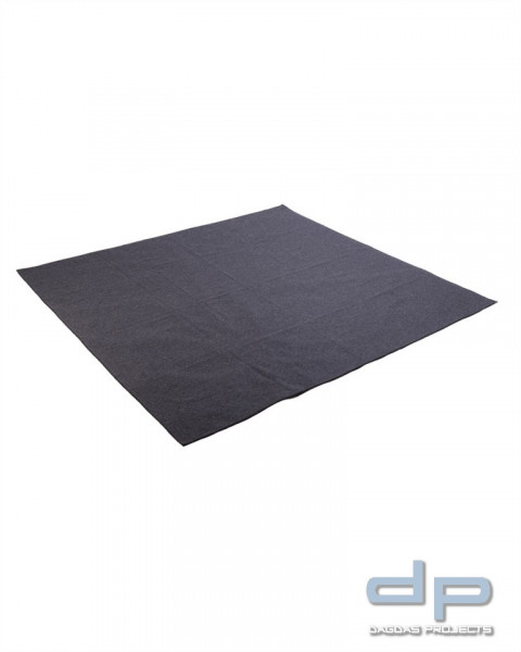 WOLLDECKE 175X150 CM 100/WOLLE CHARCOAL GREY VPE2