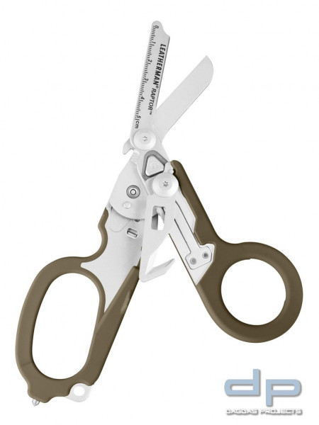 Leatherman Raptor Medizinische Schere mit verschiedenen Tools Tan