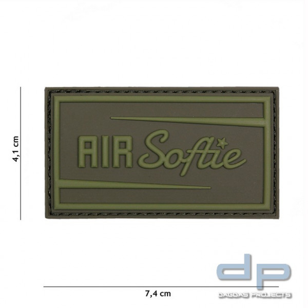 Emblem 3D PVC Air Softie grün