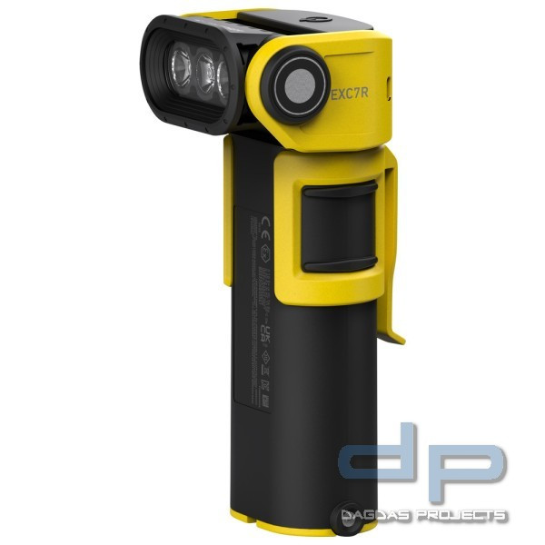 Ledlenser LED-Handlampe EXC7R ATEX, mit Ladegerät