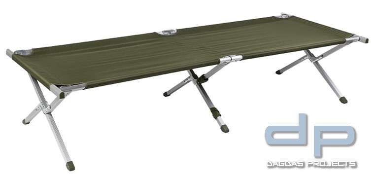 FELDBETT US TYP ALU EXTRA BREIT MIT TASCHE | Feldbetten | Schlafen | Camping/ Outdoor Equipment | Ausrüstung | Alle Kategorien