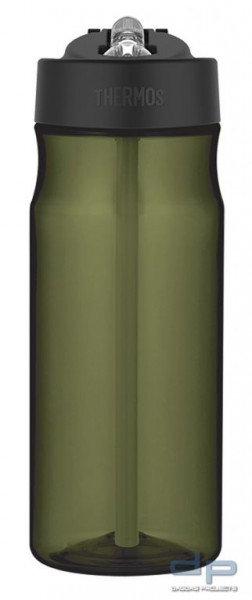 Thermos Trinkflasche Tritan mit Strohalm 0,53 L