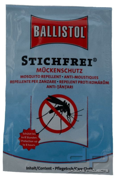 Ballistol Stichfrei Mückenschutz (Tuch)