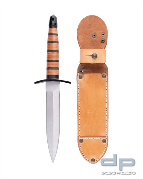 NeuCZ KAMPFMESSER M.LEDERSCHEIDE NEUWERTIG VPE 2