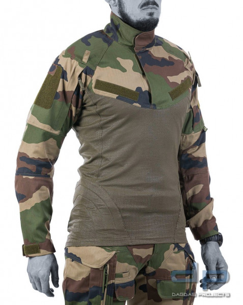 UF PRO STRIKER X COMBAT SHIRT CE WOODLAND CAMO