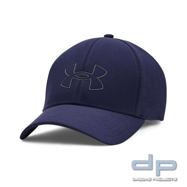 Under Armour® Basecap -Driver- Storm, Stretch Fit in Navy