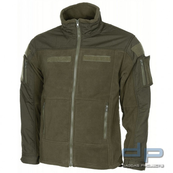 Fleece-Jacke, &quot;Combat&quot;, oliv