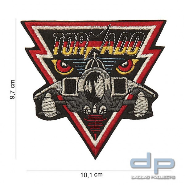 Emblem Stoff Tornado