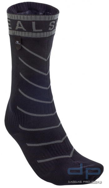 SealSkinz Super Thin Pro Mid Socks Schwarz